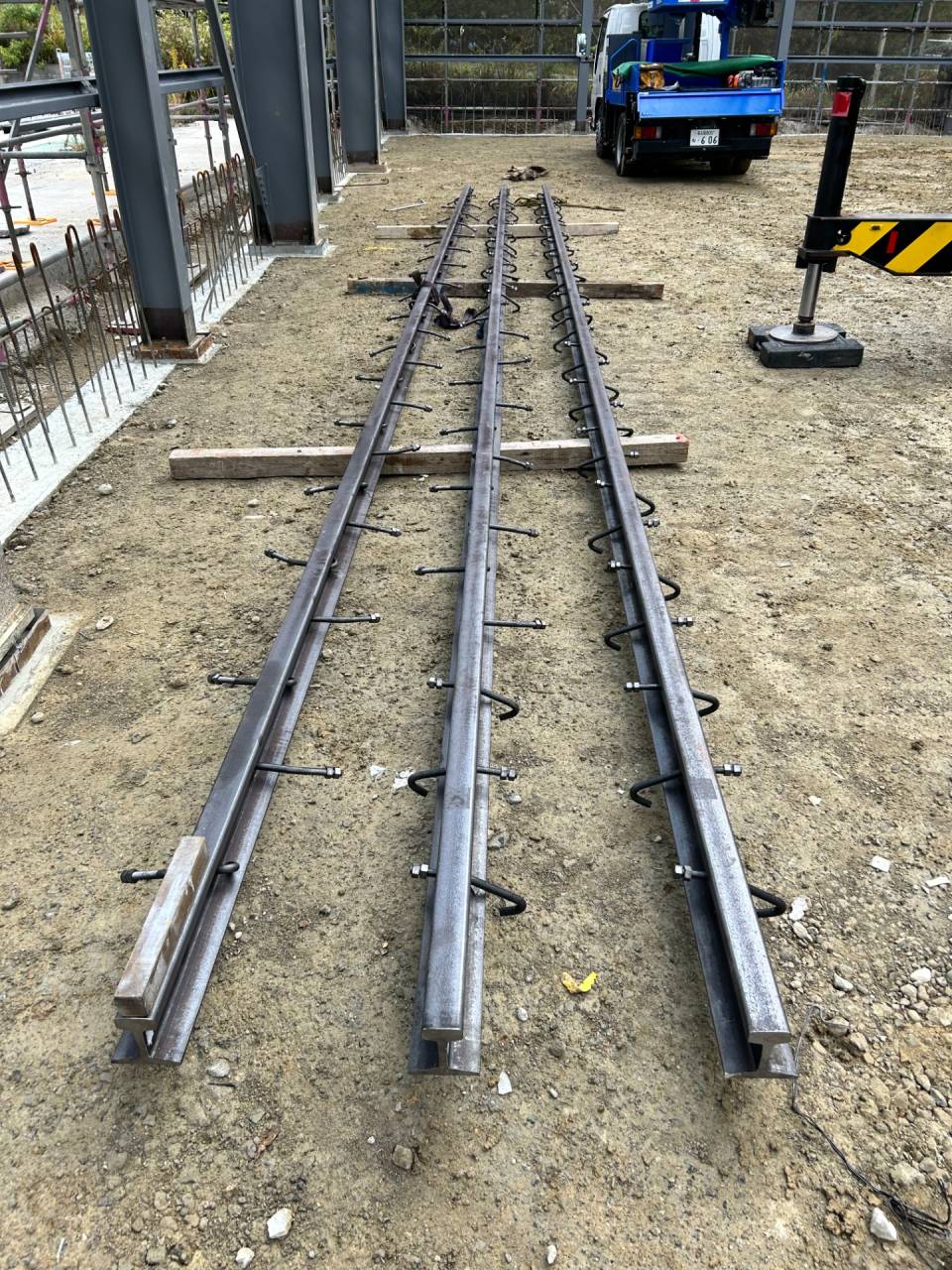 S社様 軌条レール施設工事 | 施工事例 | 愛知県名古屋市 北区【クレーンシステム株式会社】
